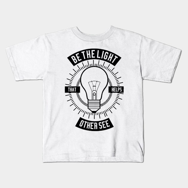 Be a leader Kids T-Shirt by Superfunky